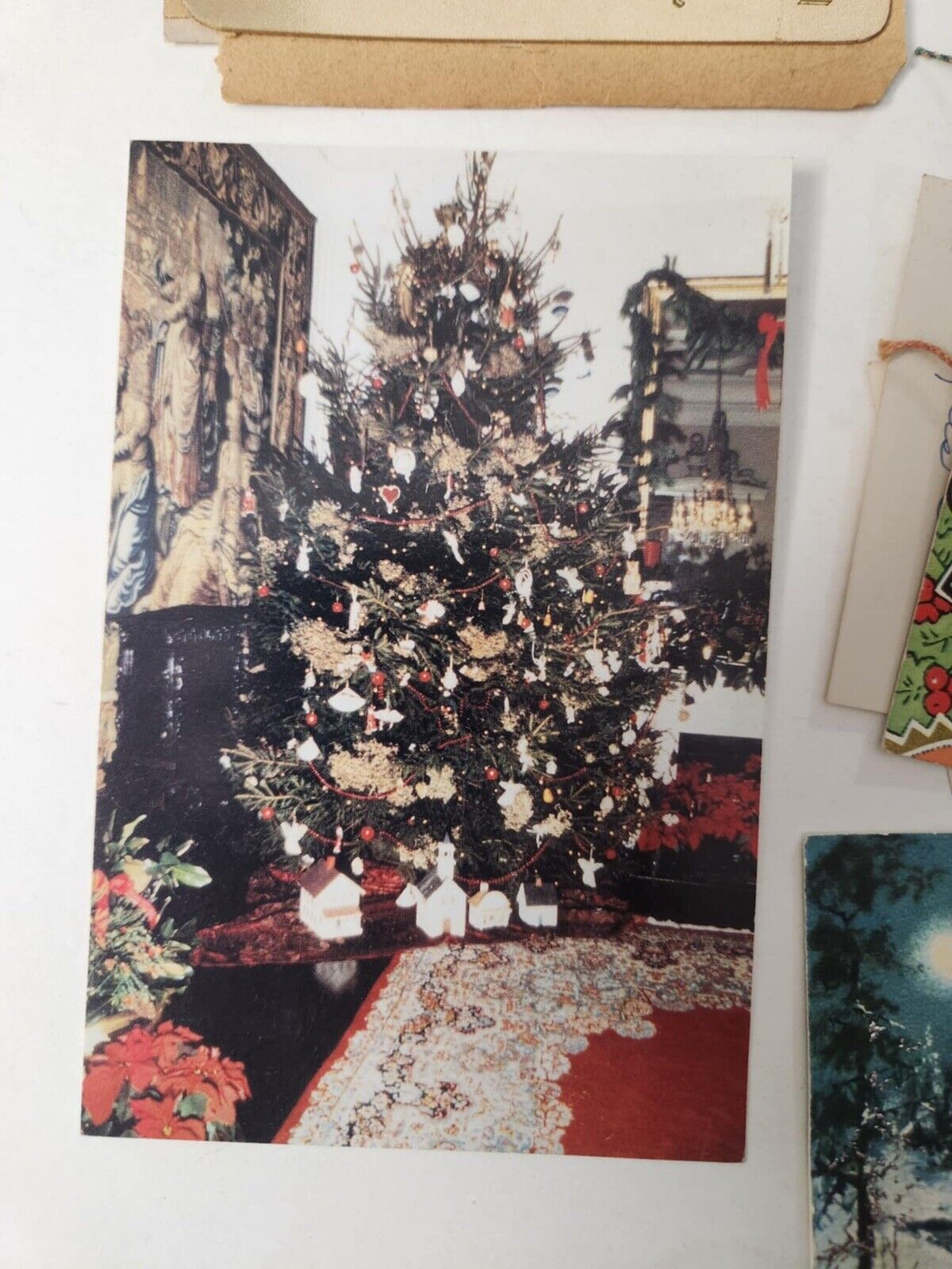 Antique Christmas Greetings Post Cards Various Cards Lot Early 1900's Era