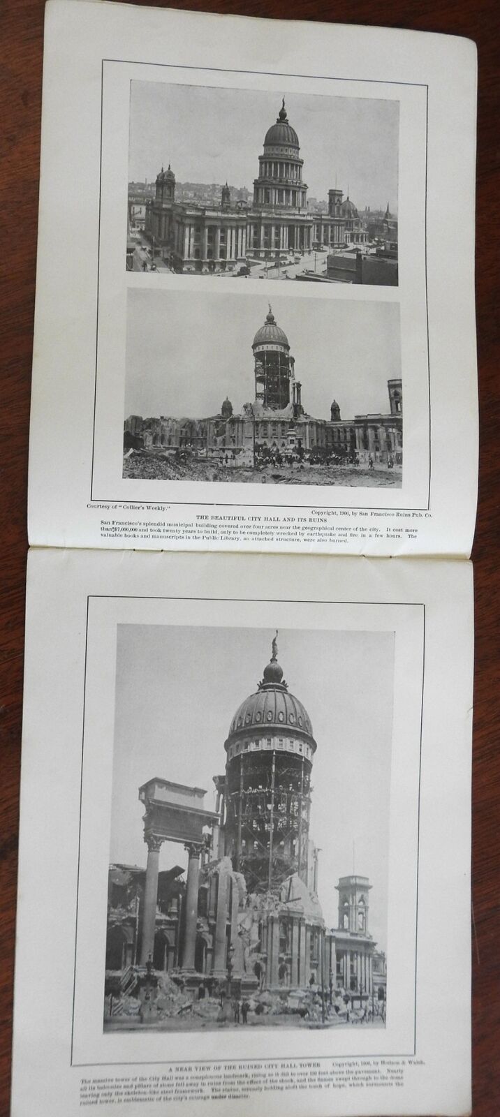 San Francisco California Souvenir Album book & mini Post Cards 1900's-40's