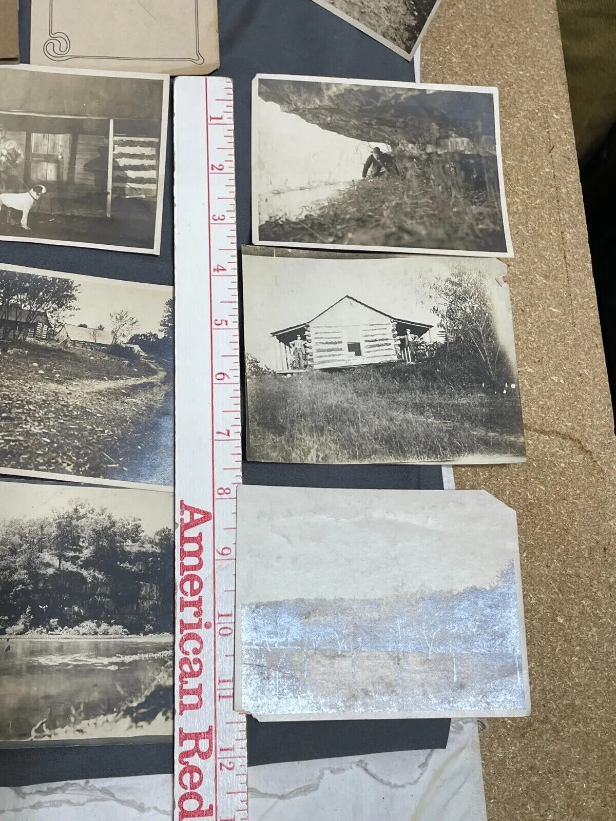 Lot antique PHOTO RPPC post cards WILD WEST 1800s 1900s Guns FORBIDDEN EPHEMERA