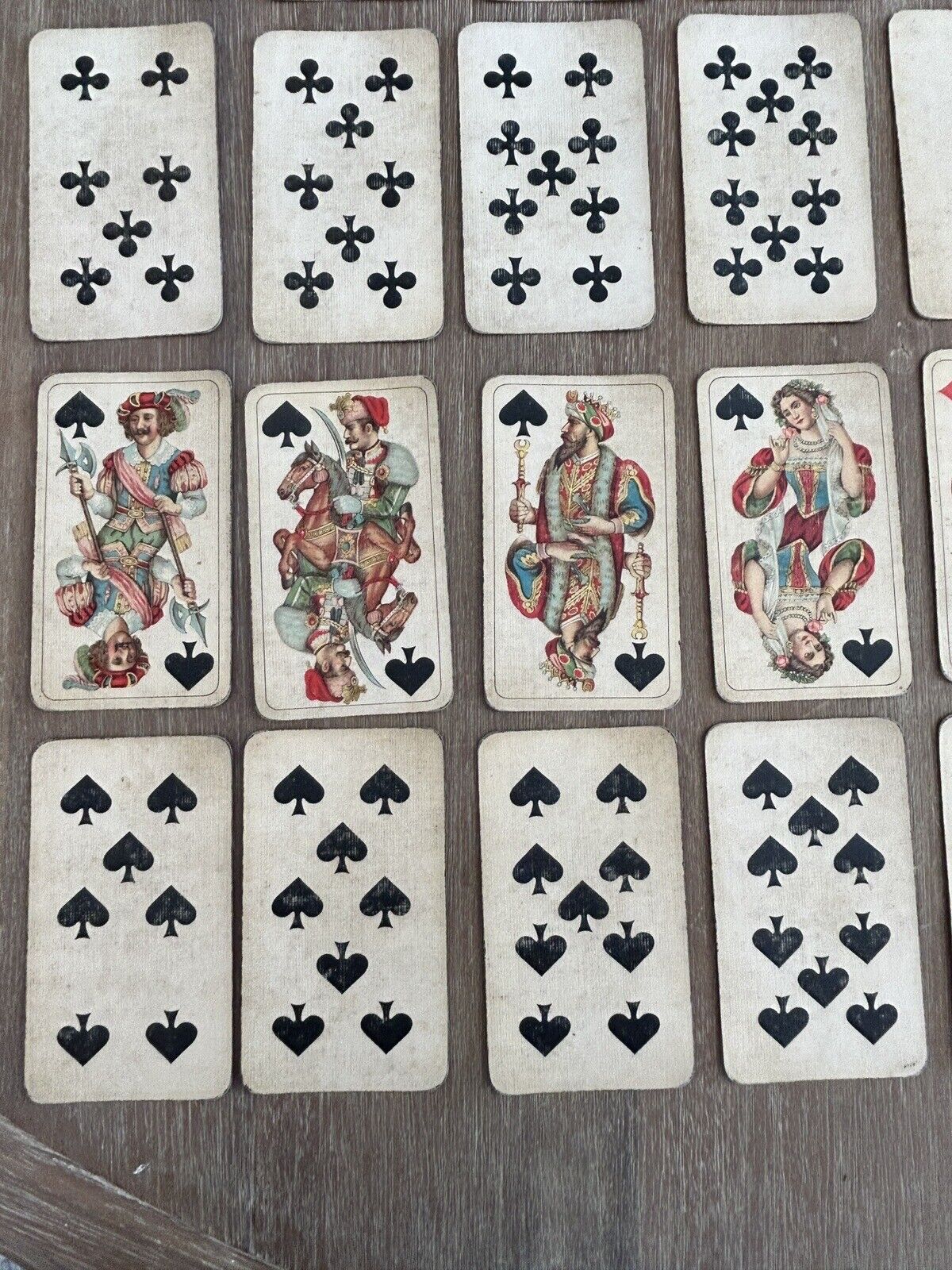 COMPLETE Early 1900's Industrie Und Gluck Tarock Cards by Piatnik & Sohne Vienna
