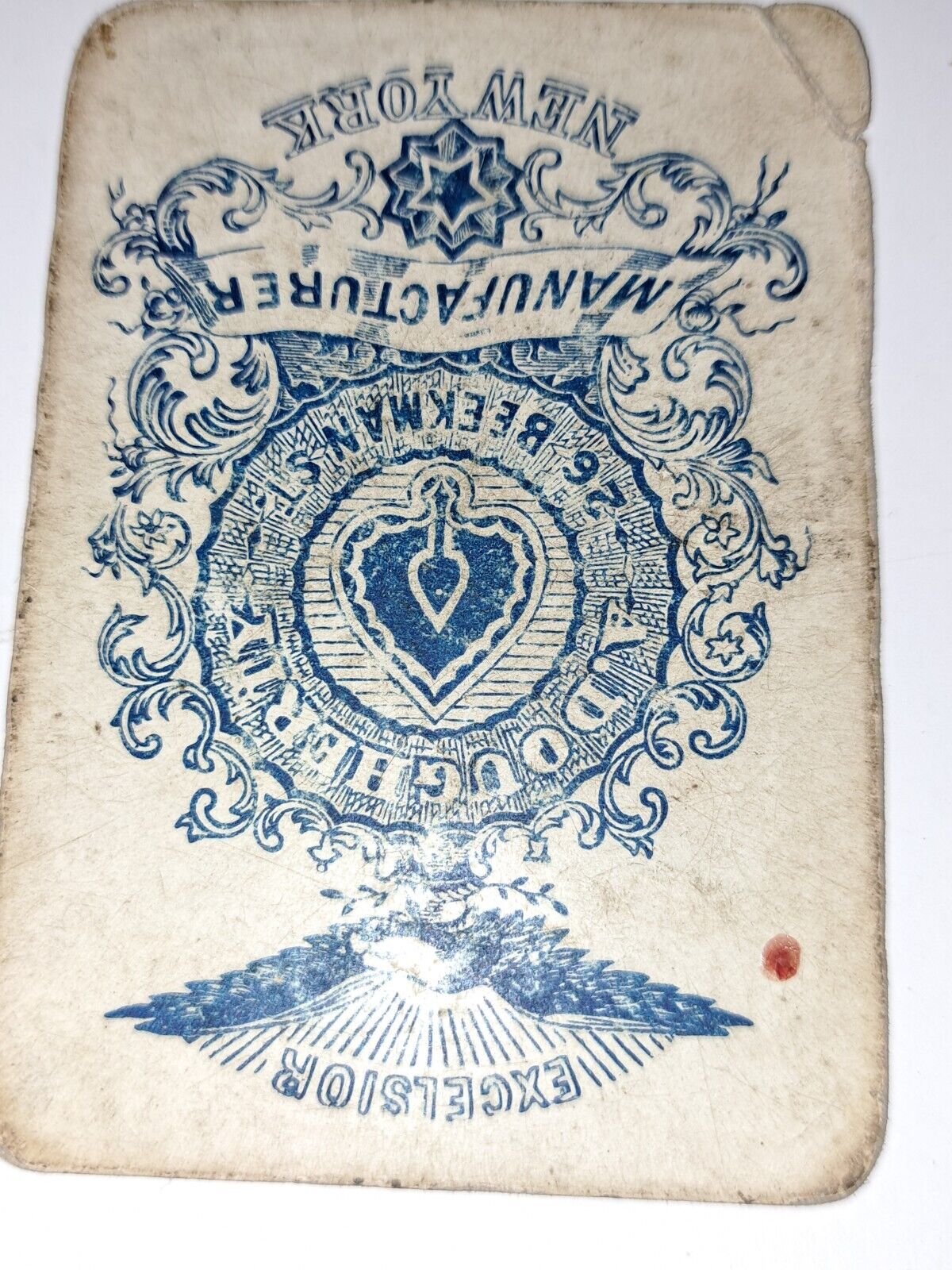 AR-027 American Flag 33 stars  Dougherty Excelsior Four Aces Playing Cards 1800s