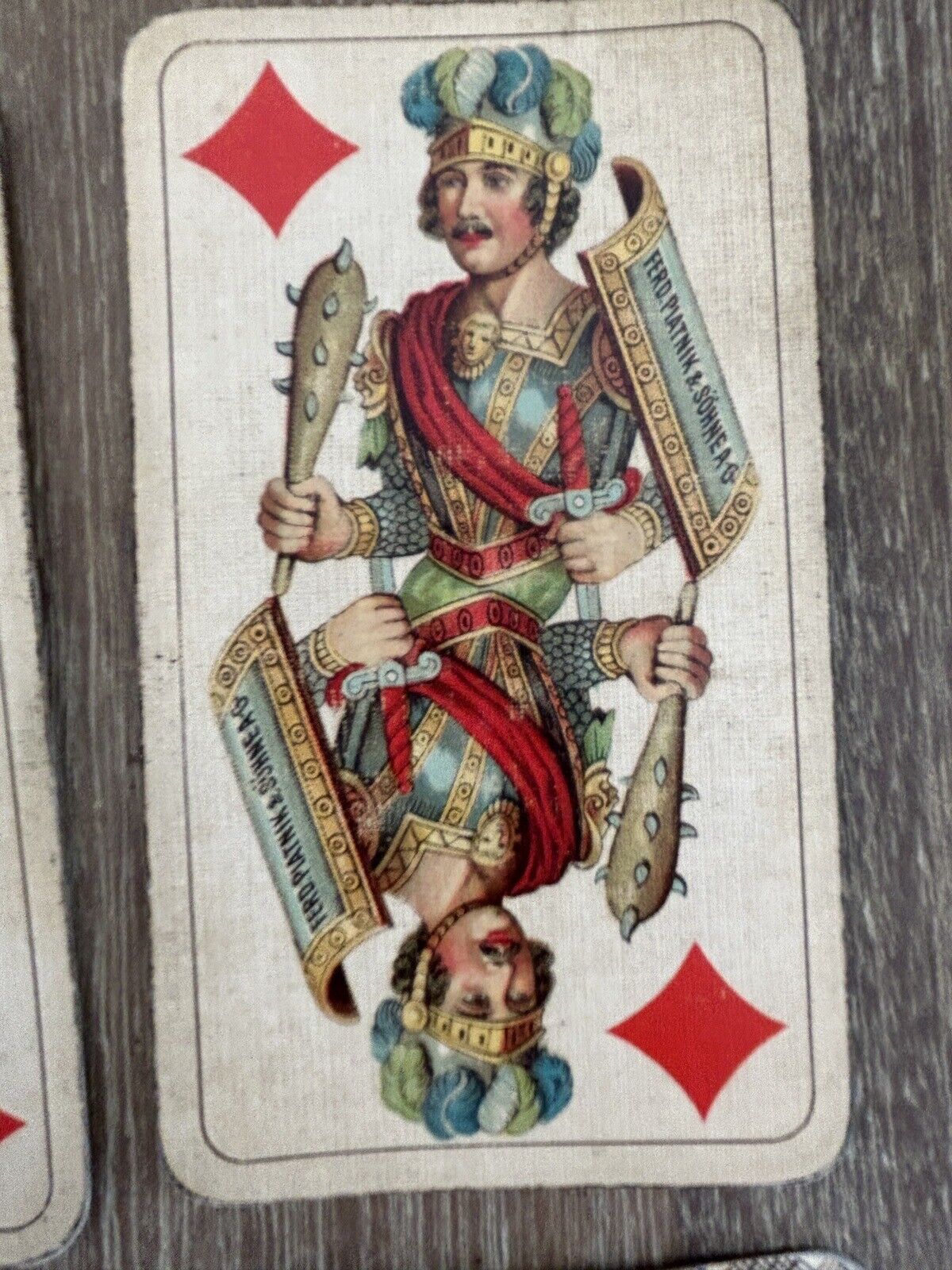 COMPLETE Early 1900's Industrie Und Gluck Tarock Cards by Piatnik & Sohne Vienna