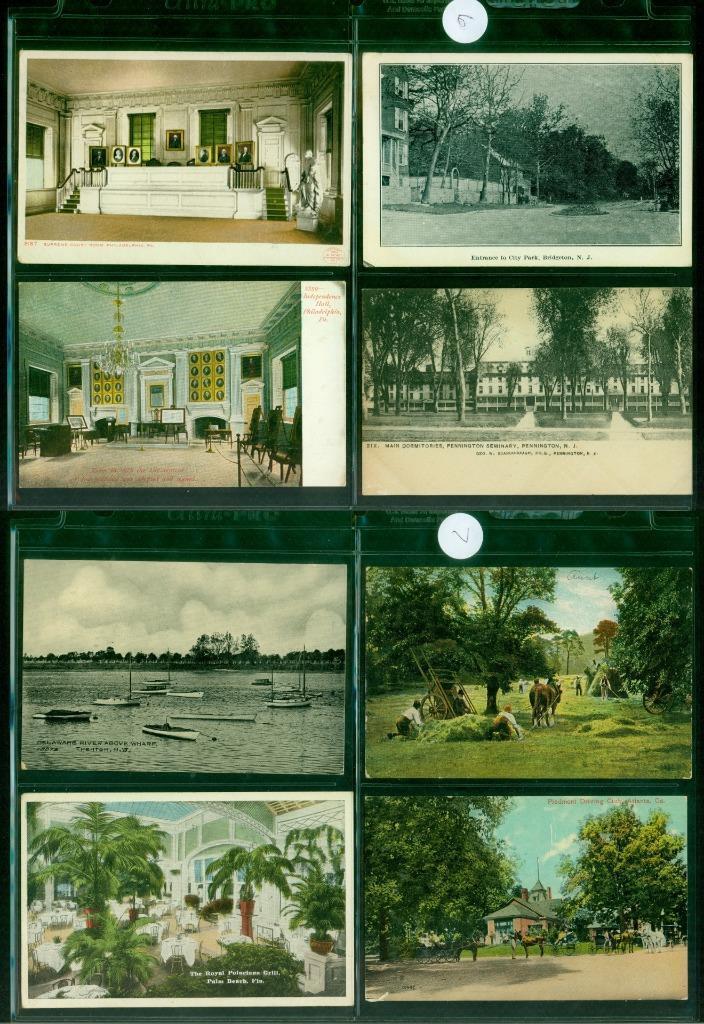003, Collection of 195 pcs Postcards, Richman Family, NJ, 1900s-1920s, FREE S&H