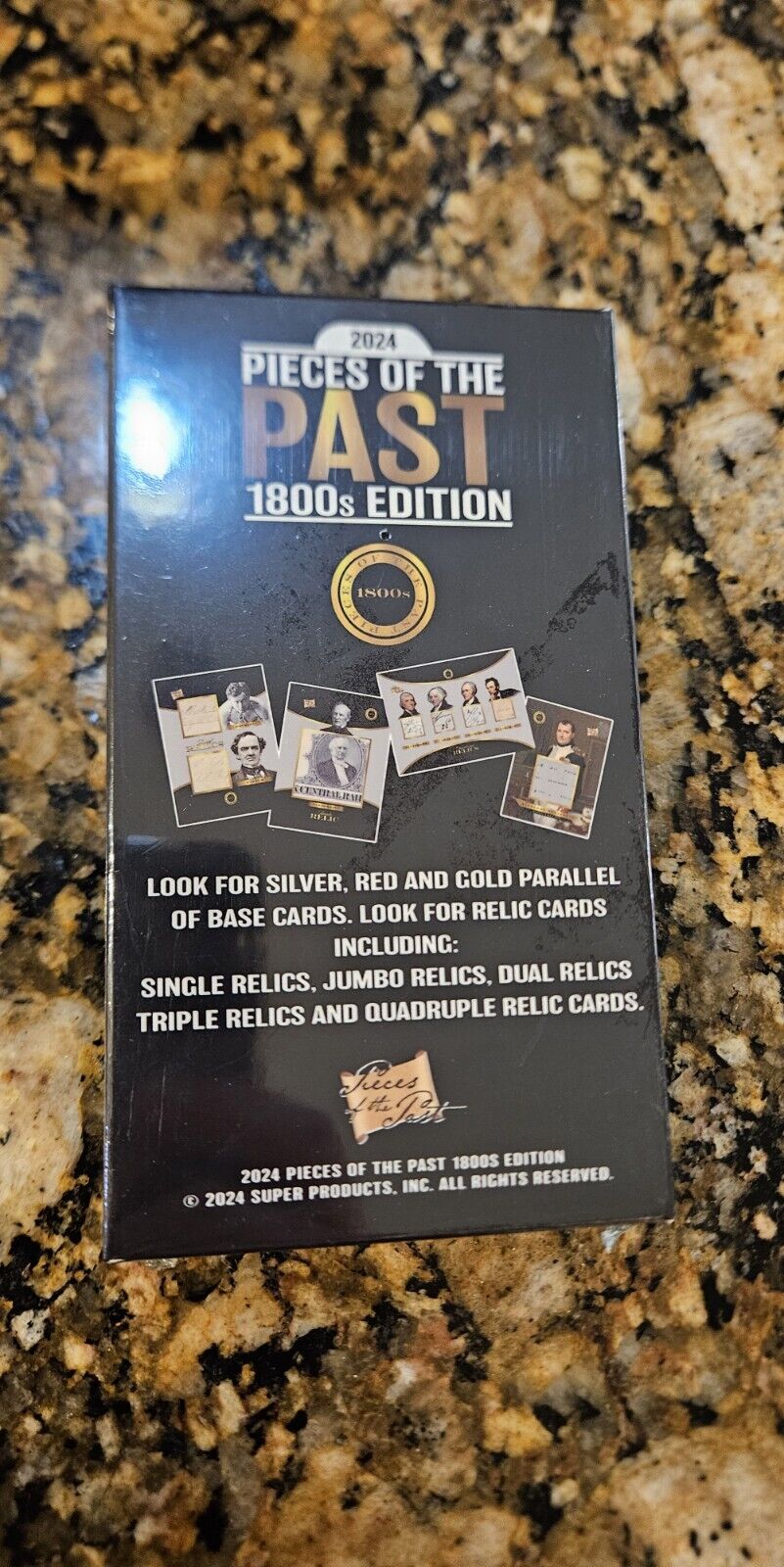 2024  PIECES OF THE PAST  1800s EDITION  FACTORY SEALED BOX