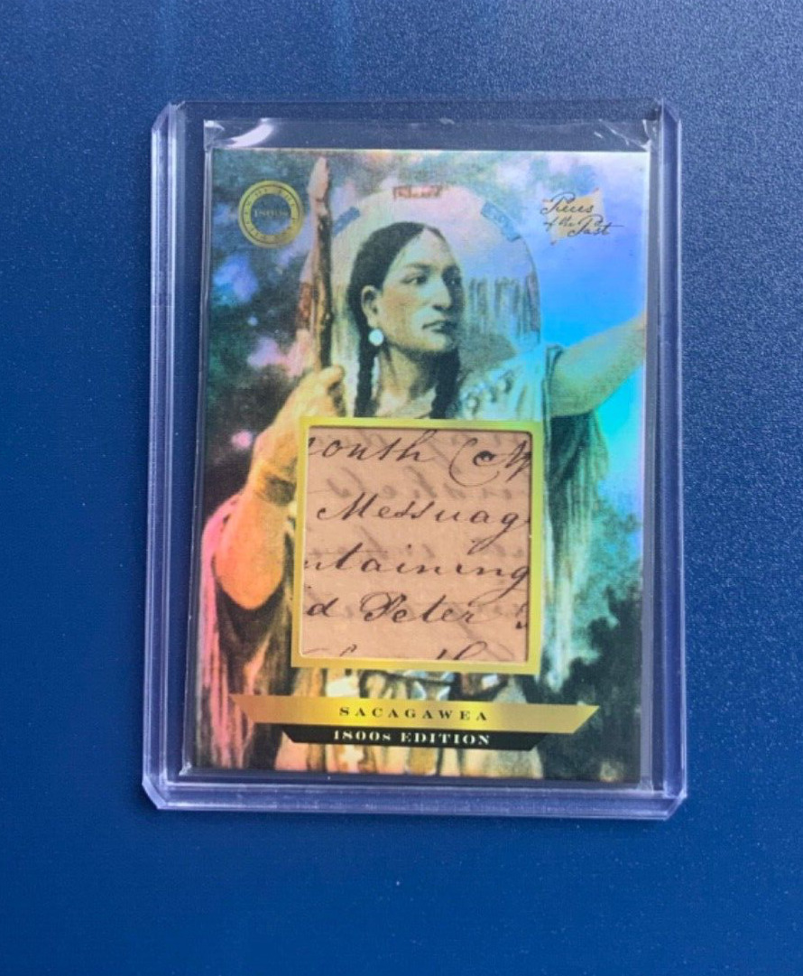 2024 pieces of the past 1800s Sacagawea rare relic card.