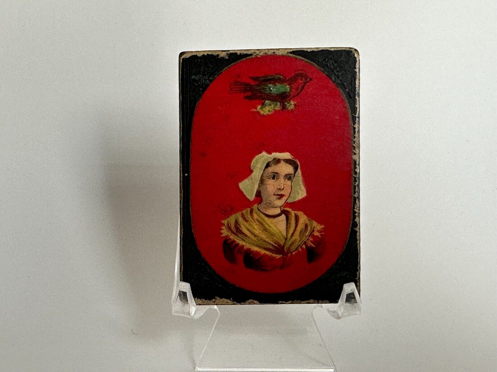 Rare 18th Century English Lady Artisan Quality Antique Playing Cards