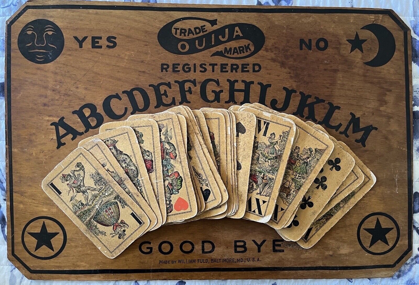 Antique Tarot Card Deck 19th C. - Tarot Cards Late 1800's