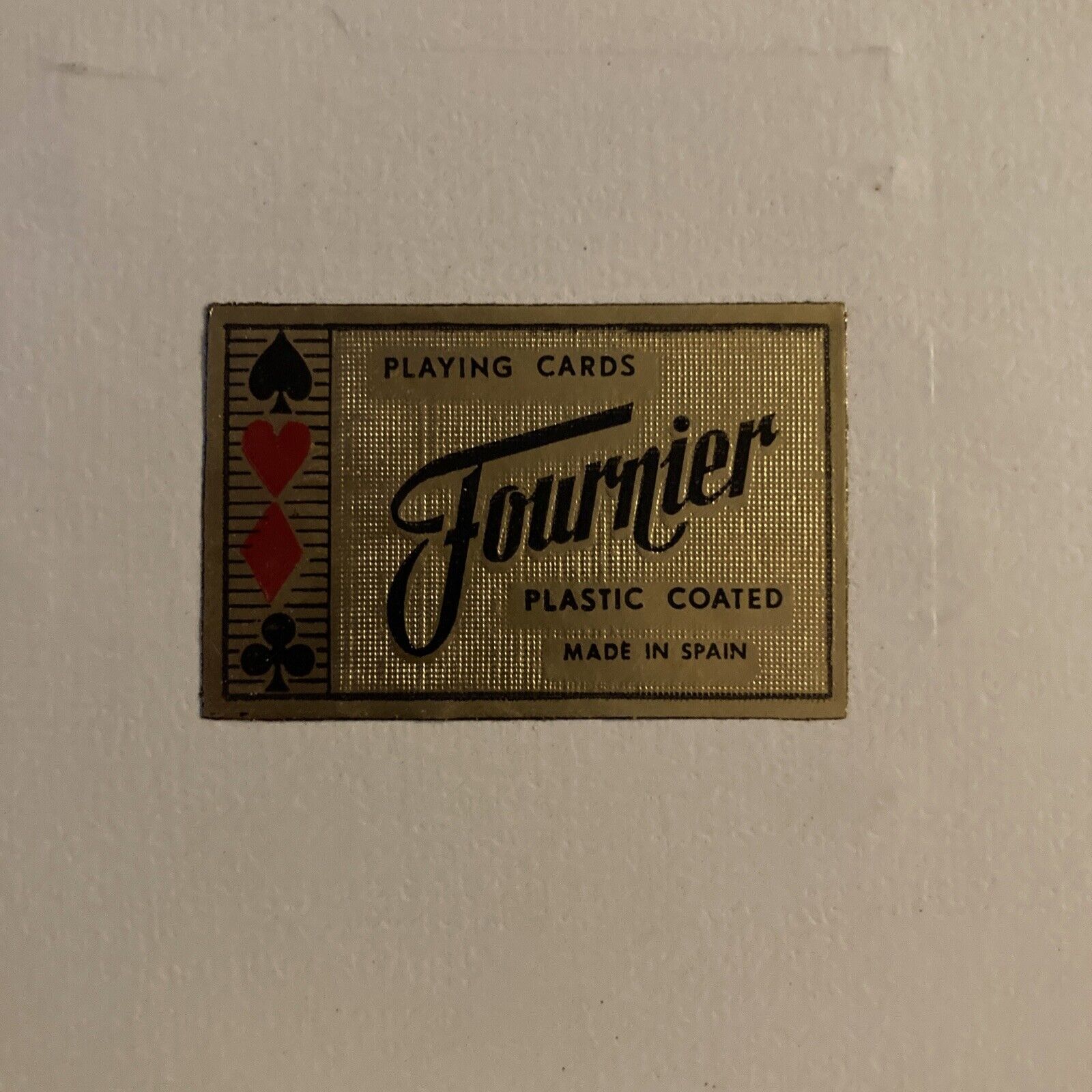 Fournier Europe Bridge Playing Cards~ Double Deck Vintage made in spain 1962