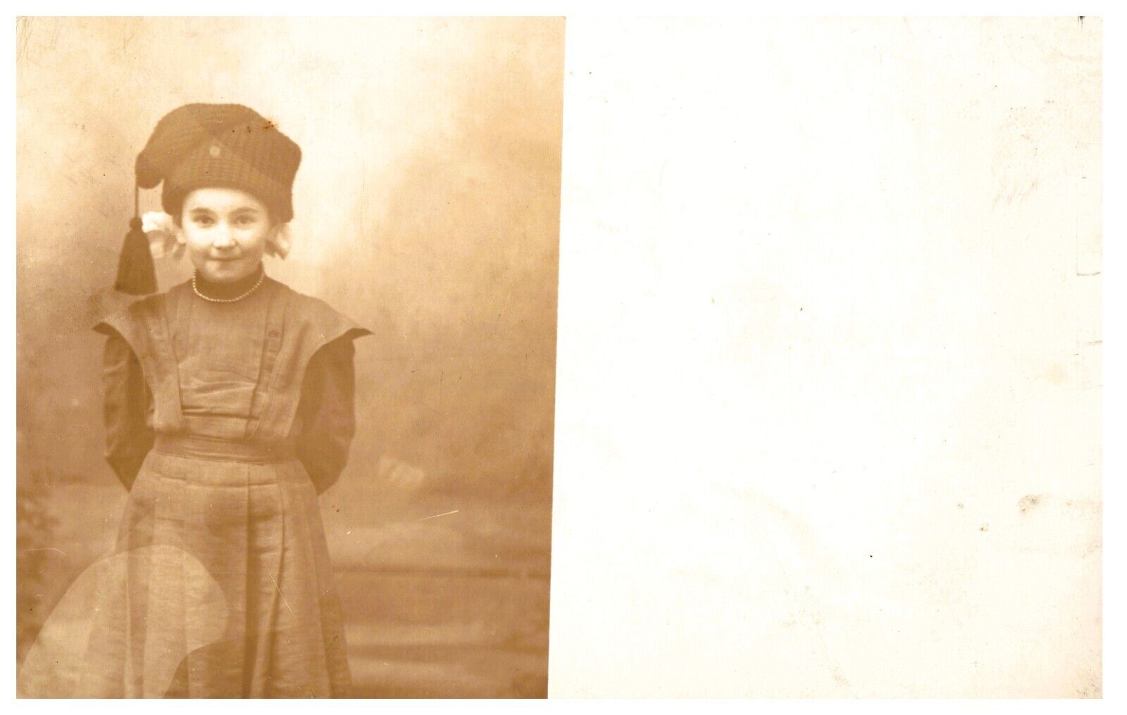 RPPC Early 1900s Girl - S.S. Wheeler Binghamton NY - Antique Photo