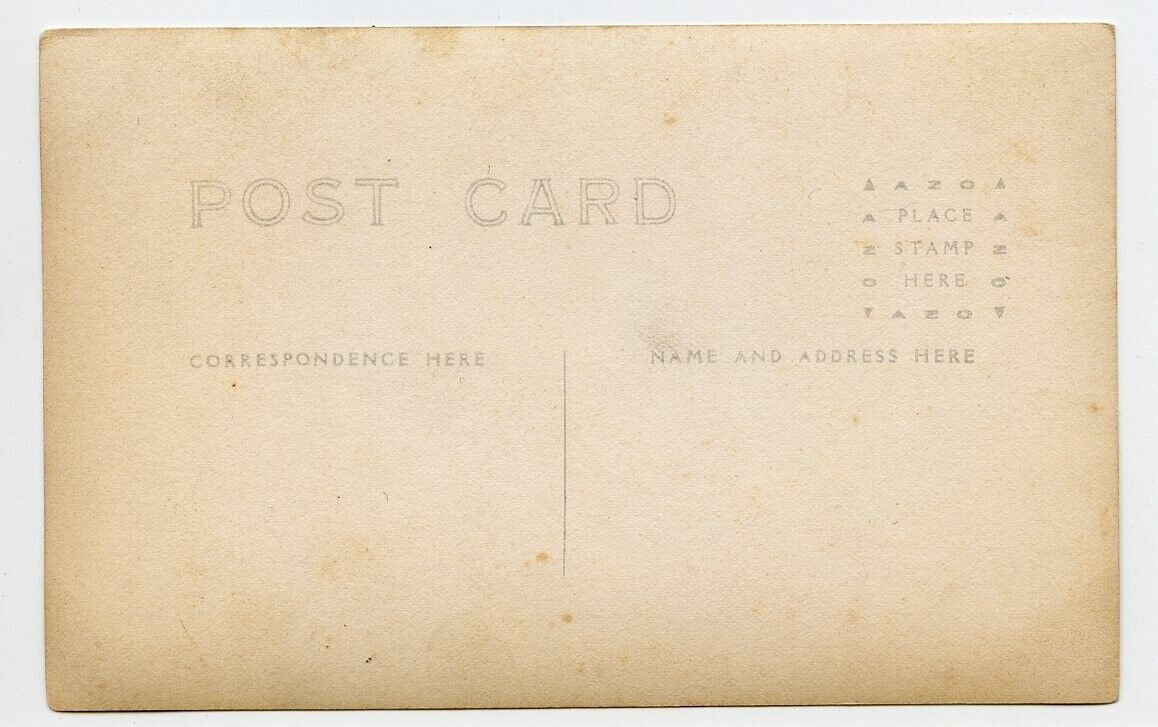 BT61 Original Vtg Photo THREE CHILDREN RPPC c Early 1900's