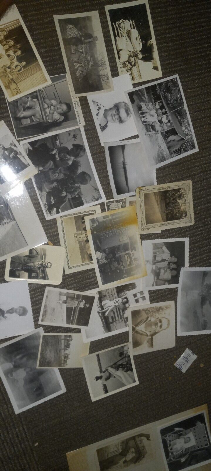 INCREDIBLE Antique Early 1900s Family Photo Album, Photo Scrapbook Loose Photos