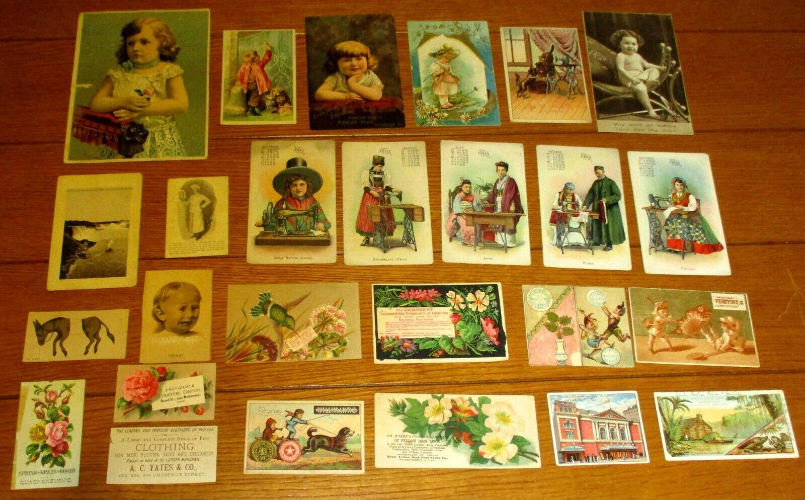 Vintage Advertising Trading Card Lot (26 dif.) Circa 1800's & Early 1900's #14