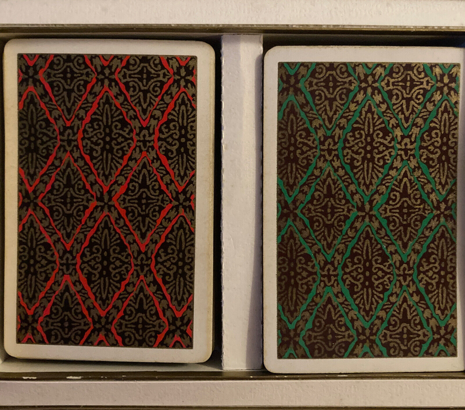 Fournier Europe Bridge Playing Cards~ Double Deck Vintage made in spain 1962