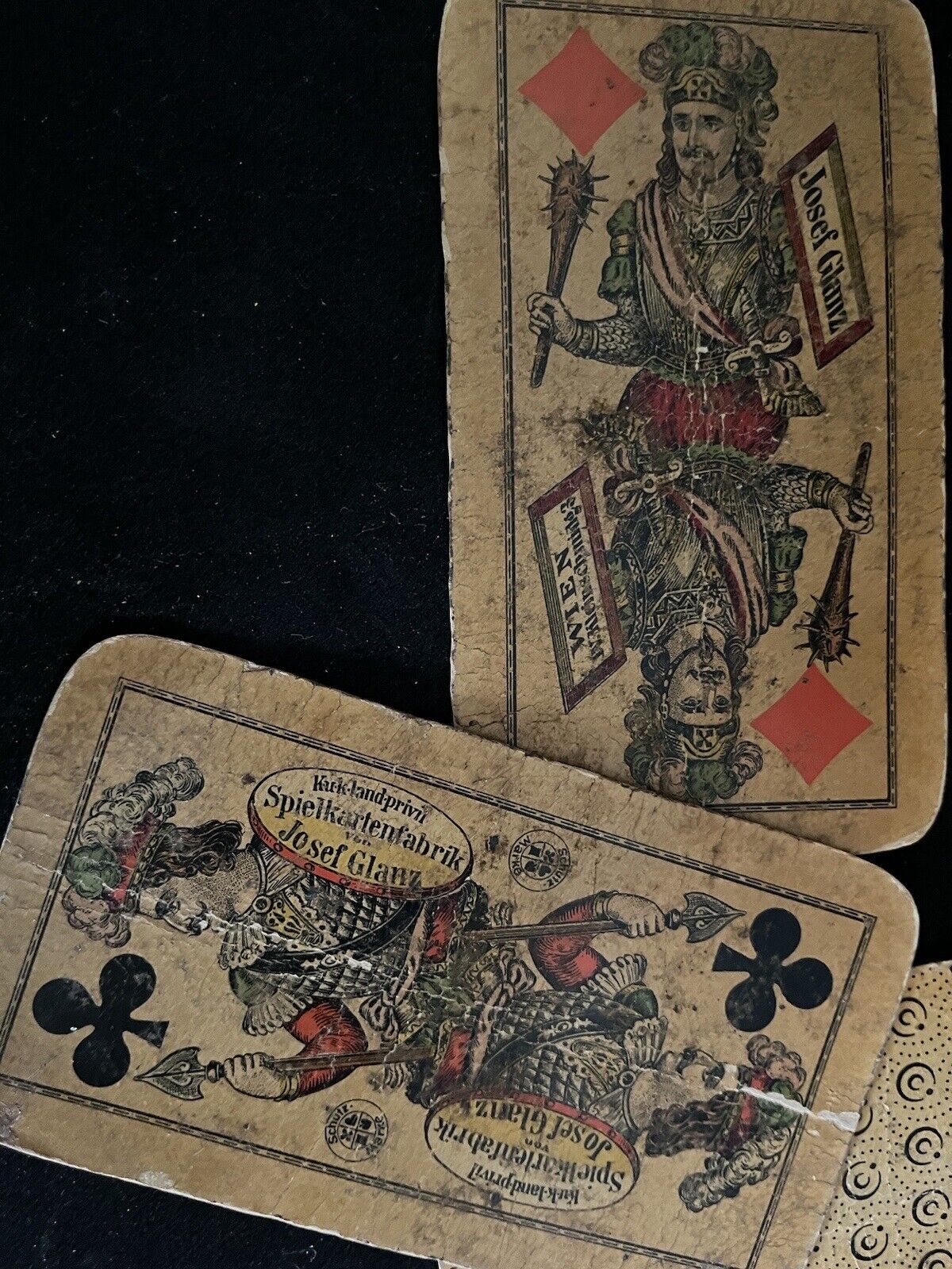Antique Tarot Card Deck 19th C. - Tarot Cards Late 1800's