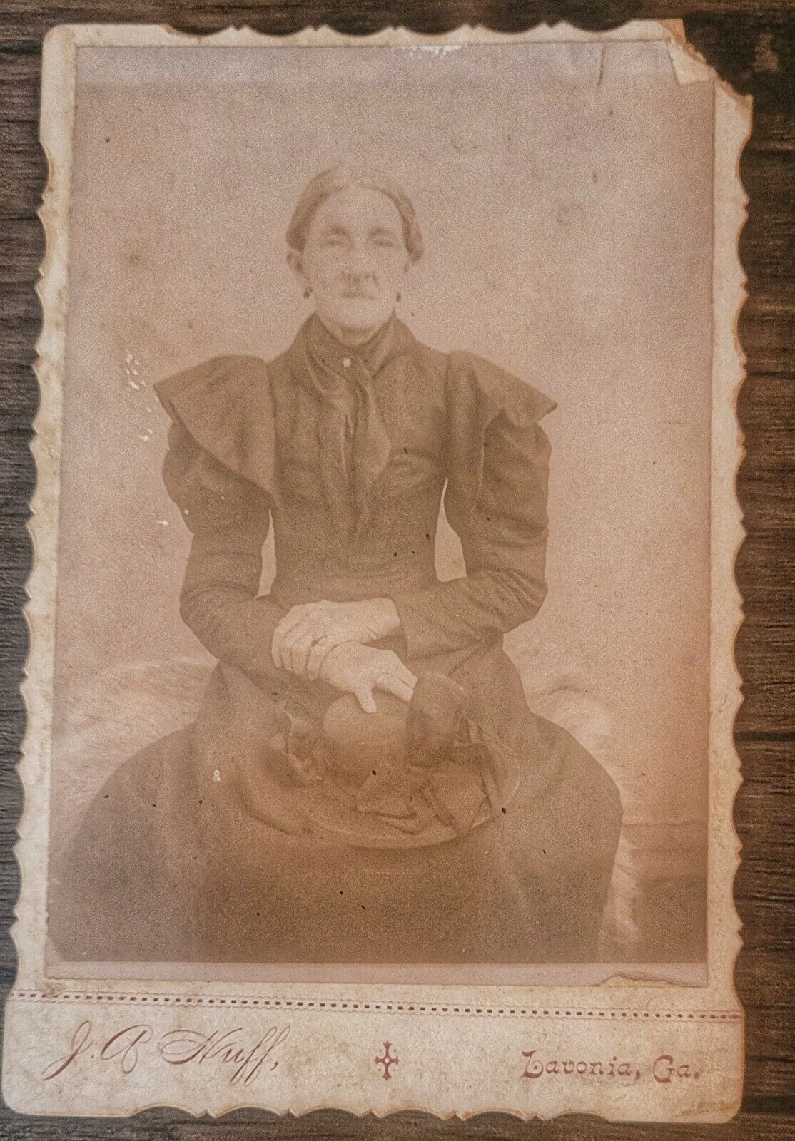 Cabinet Card Photograph Classic late 1800's Proper Woman 4"x6.5"