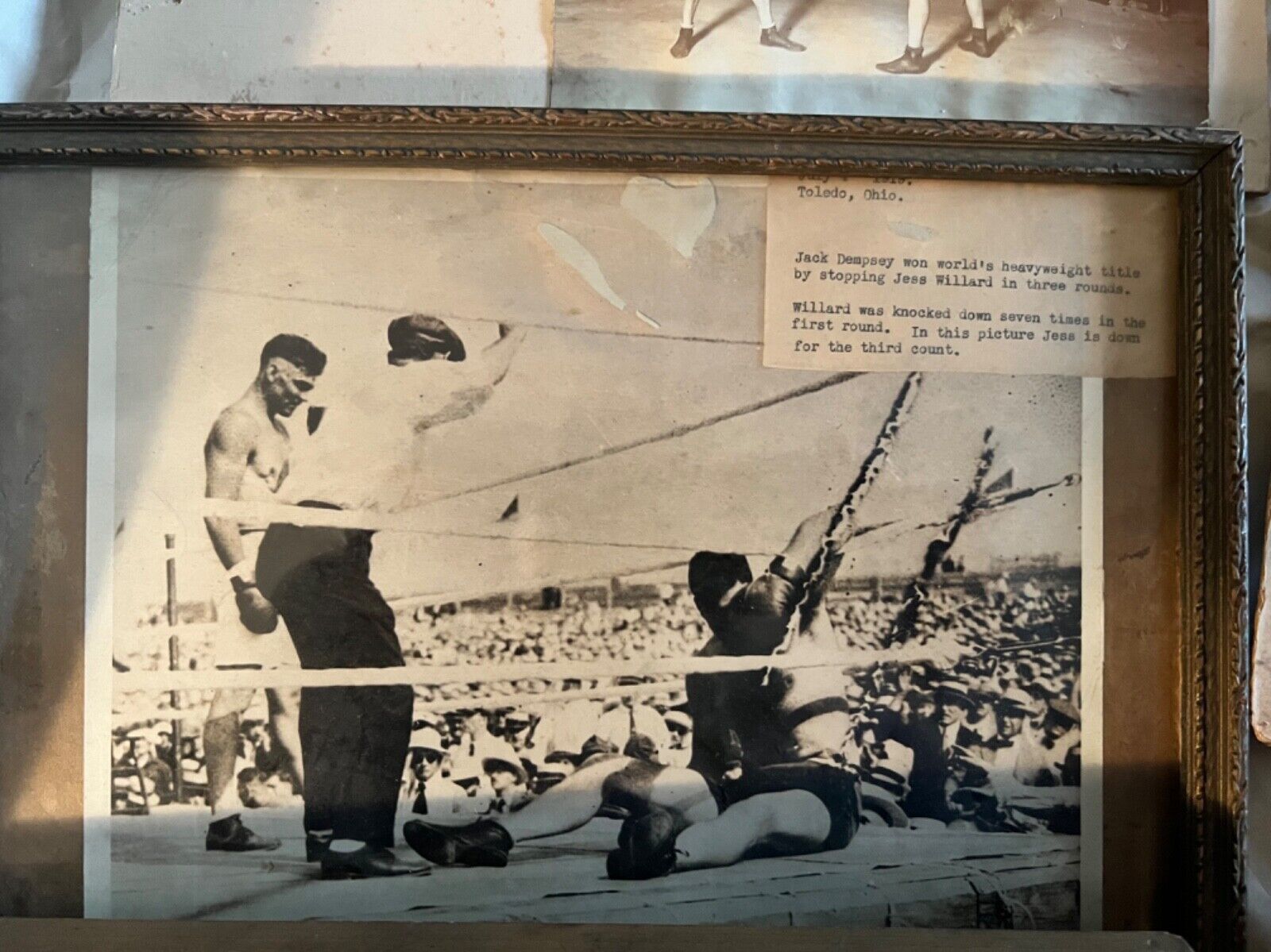 Boxing early 1900’s Boxing Rare photos! Most original framed. 
