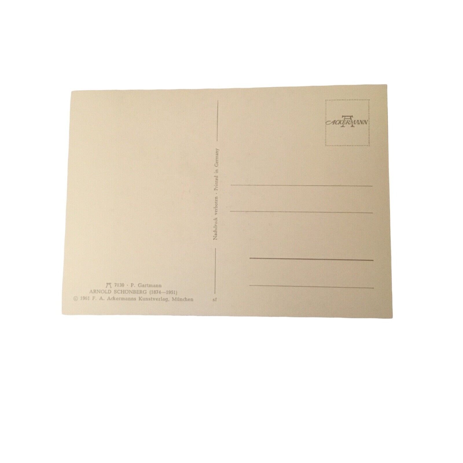 Famous Classical Music Composers 1700's to the 1800's Post Cards In The Original