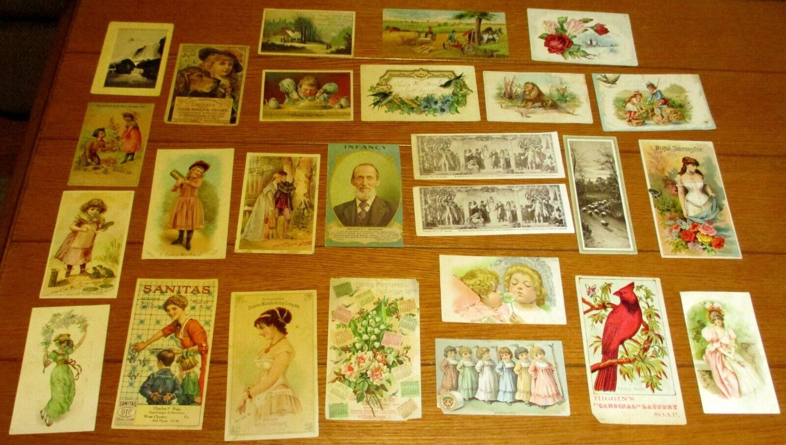 Vintage Advertising Trading Card Lot (26 diff.) Circa 1800's & Early 1900's #5