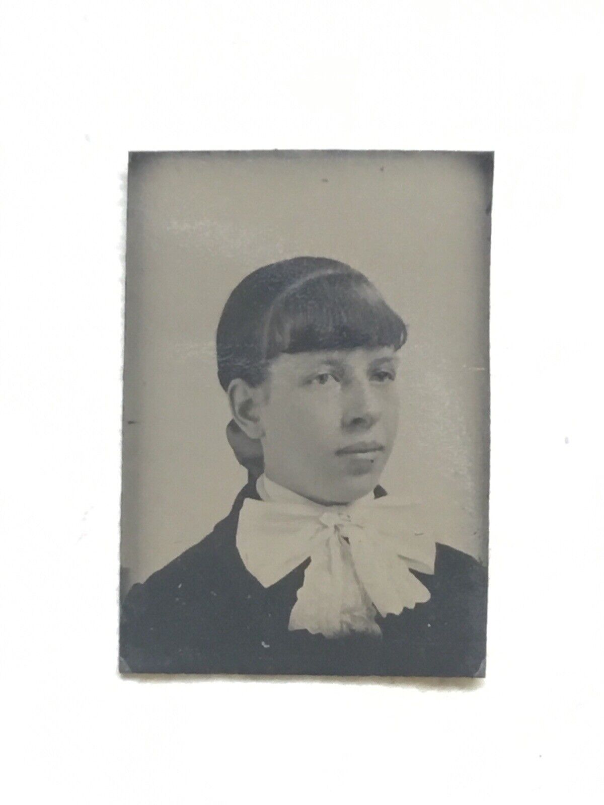 1800s Beautiful African American Woman Tintype Photograph Young  Woman