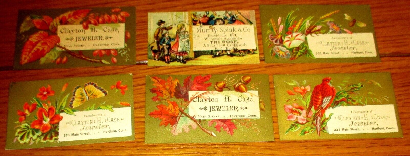Vintage Advertising Trading Card Lot (30 dif.)  Circa 1800's & Early 1900's  #11