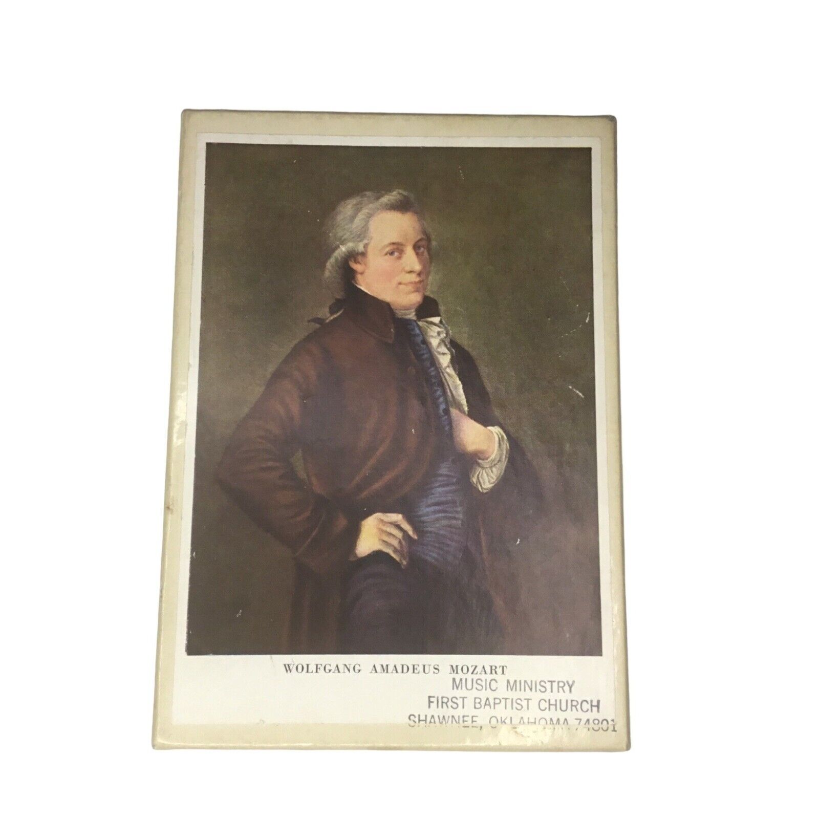 Famous Classical Music Composers 1700's to the 1800's Post Cards In The Original