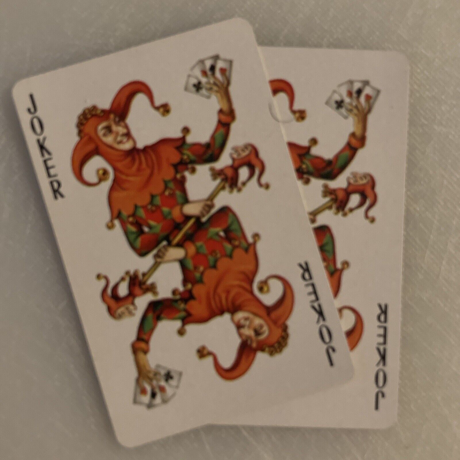 Fournier Europe Bridge Playing Cards~ Double Deck Vintage made in spain 1962
