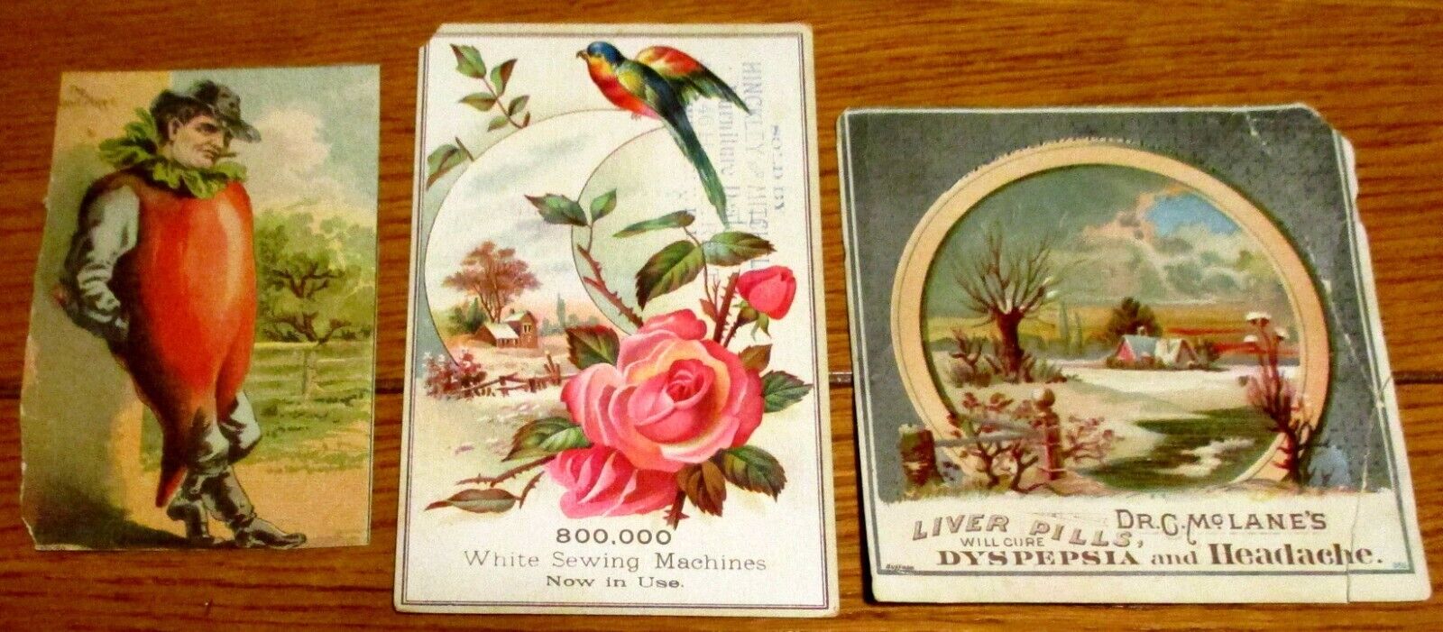 Vintage Advertising Trading Card Lot (28 diff.)  Circa 1800's & Early 1900's  #8