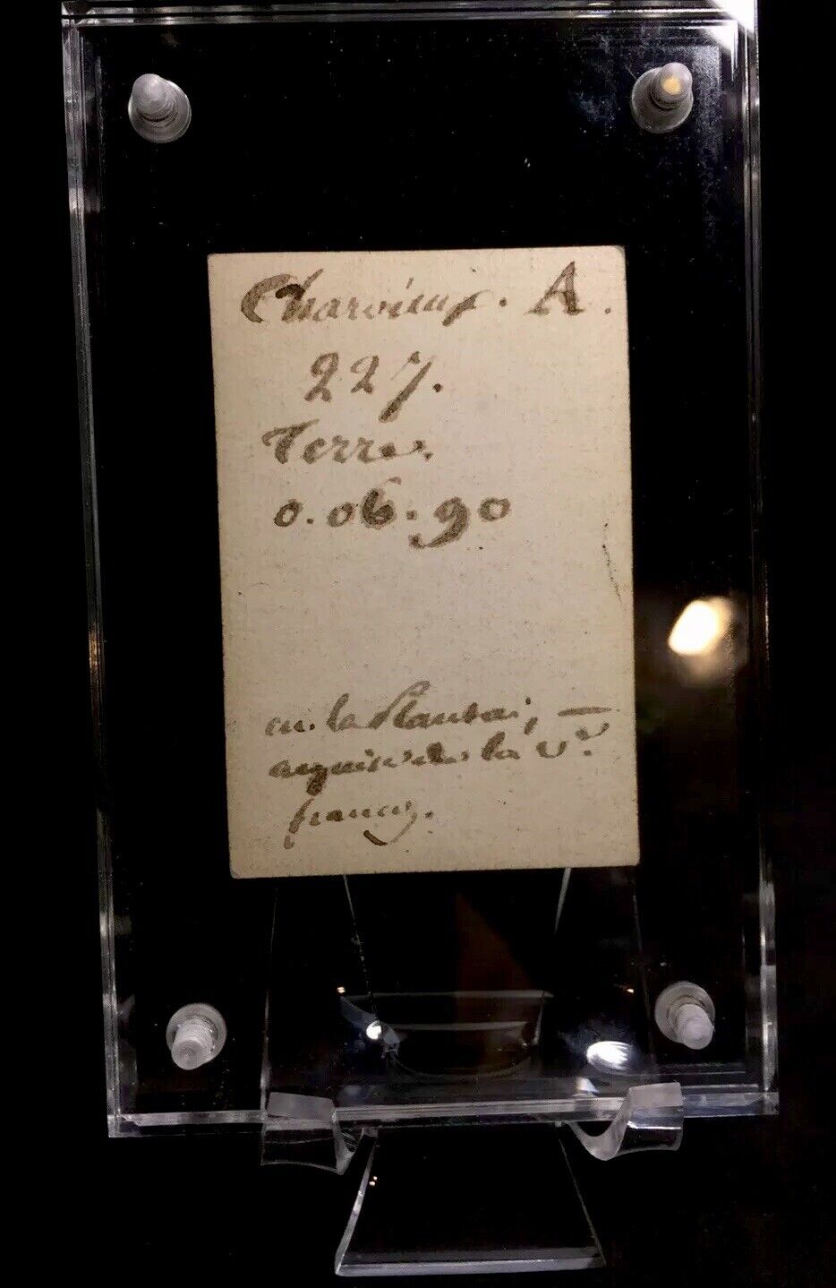 1700’s Historic Antique Playing Cards Woodcut Hand Scripted Document Artifact