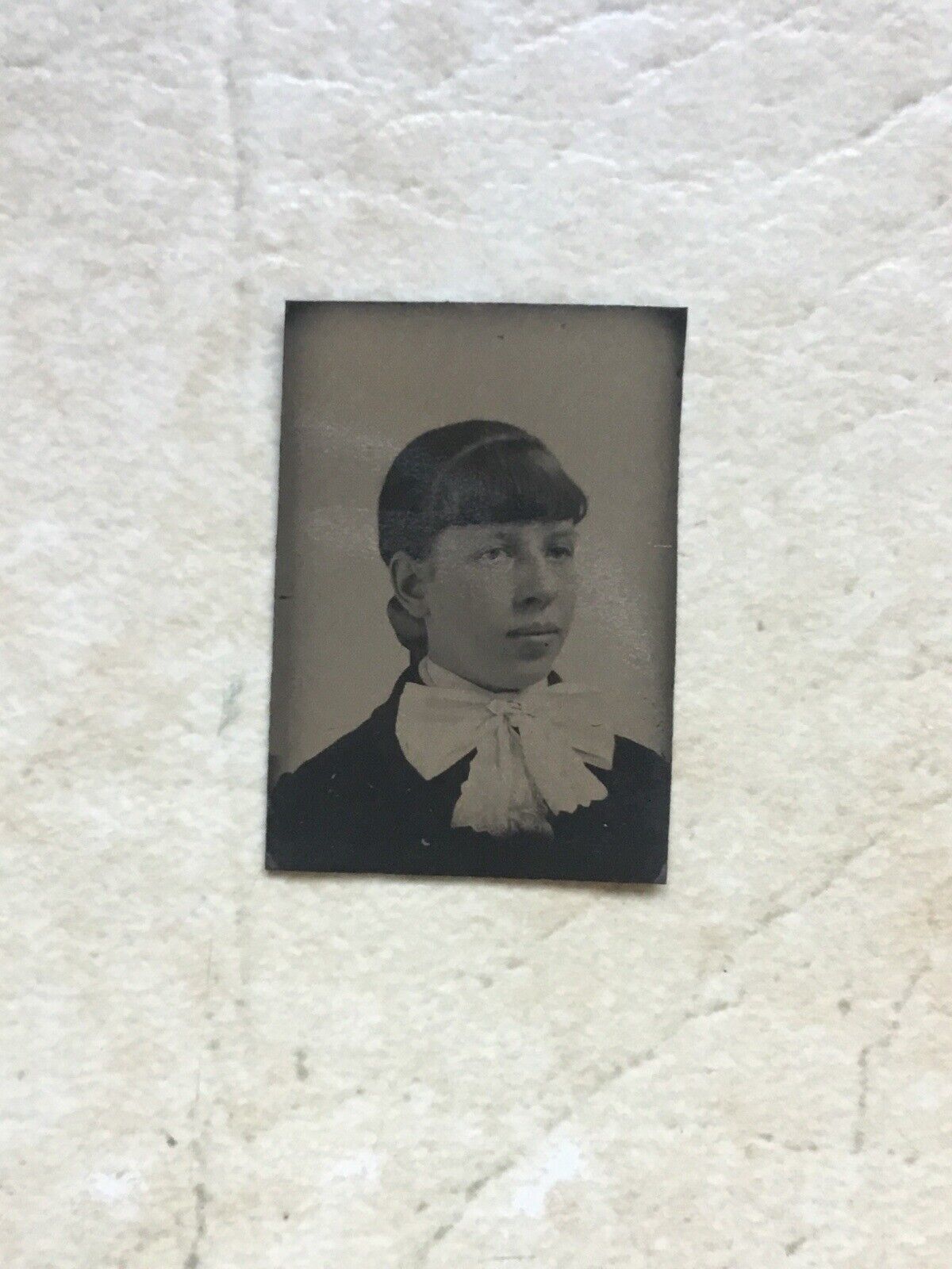 1800s Beautiful African American Woman Tintype Photograph Young  Woman