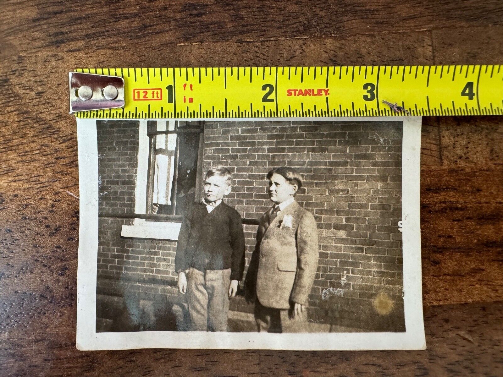 Vintage Photo of 2 Young Boys 1900's