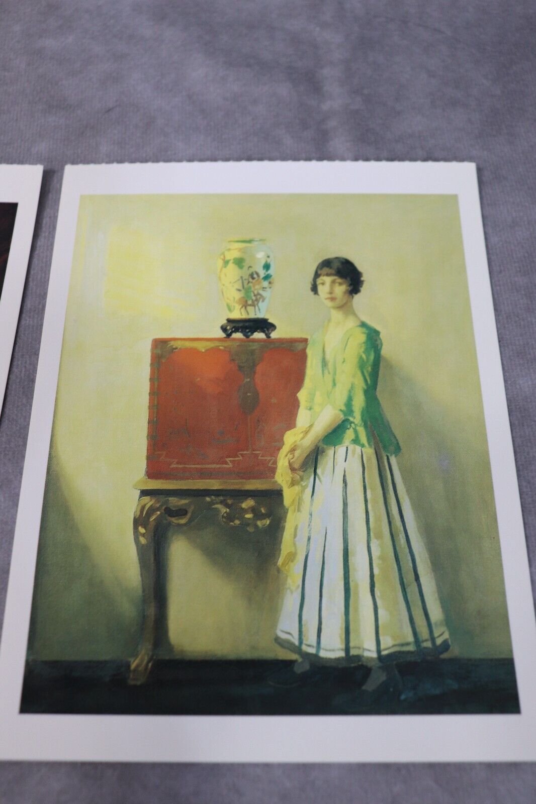 Lot Of 9 Vintage Various Artists Women's Portraits 1700s-1920s Post Cards Unpost