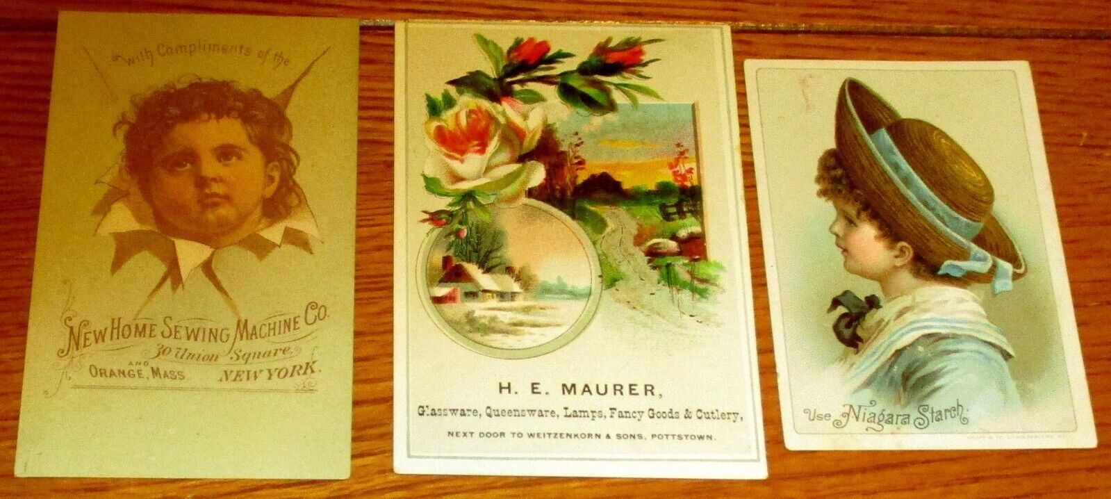 Vintage Advertising Trading Card Lot (25 dif.)  Circa 1800's & Early 1900's  #13