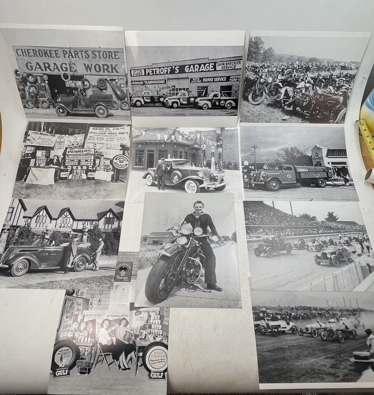 Vintage Early To Mid-1900s Reprint Photographs - Lot Of 11