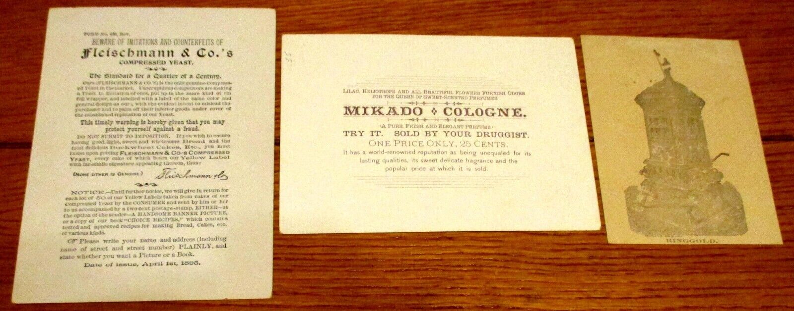 Vintage Advertising Trading Card Lot (27 diff.)  Circa 1800's & early 1900's  #1