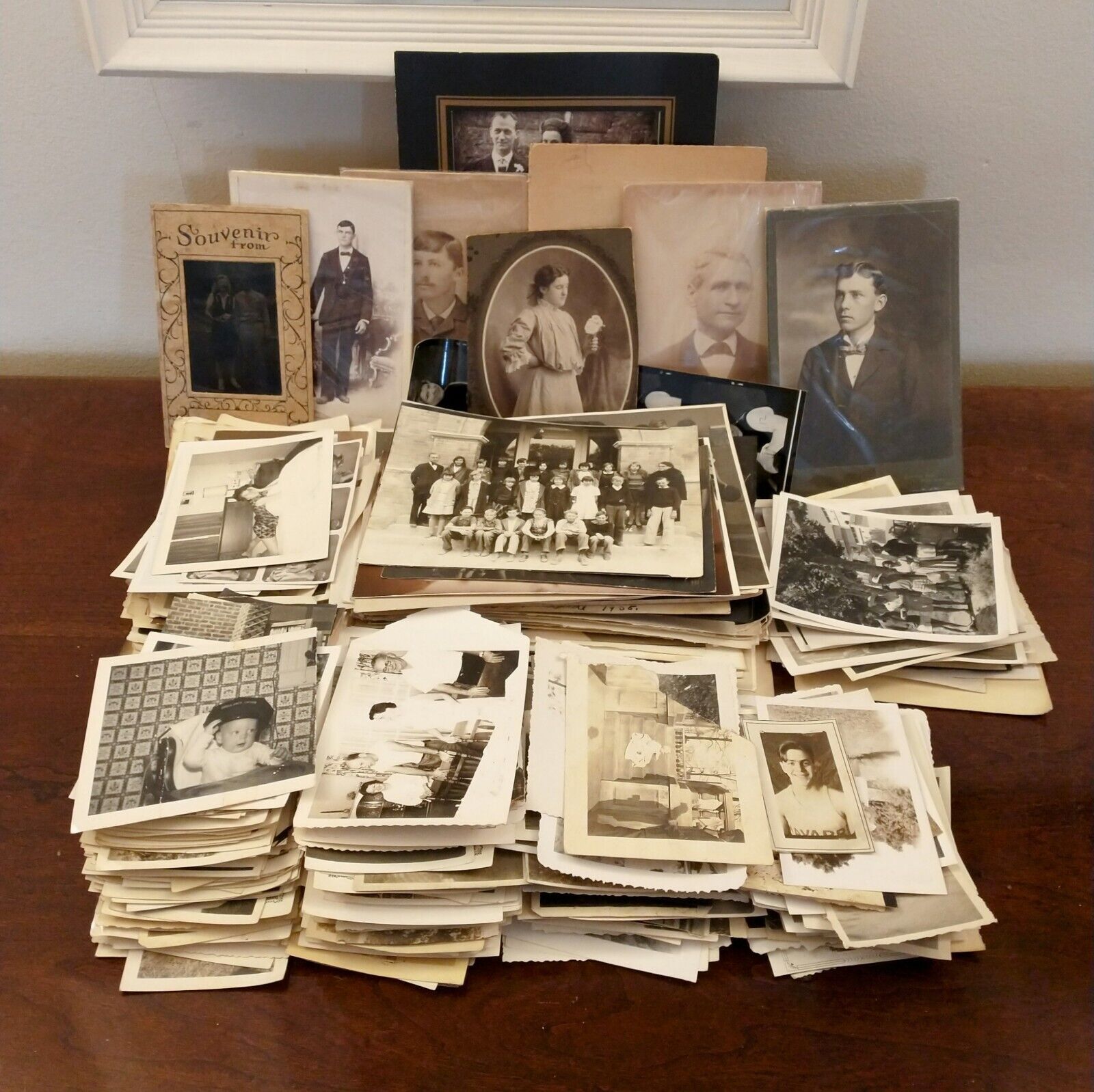500+ Vintage Black & White Photos People and Places 1900s-1960s Antique Lot