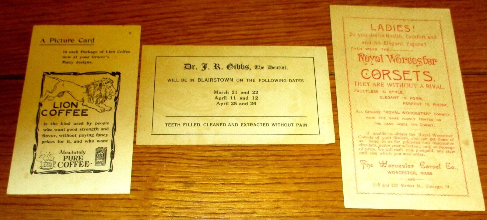 Vintage Advertising Trading Card Lot (26 diff.) Circa 1800's & Early  1900's  #5