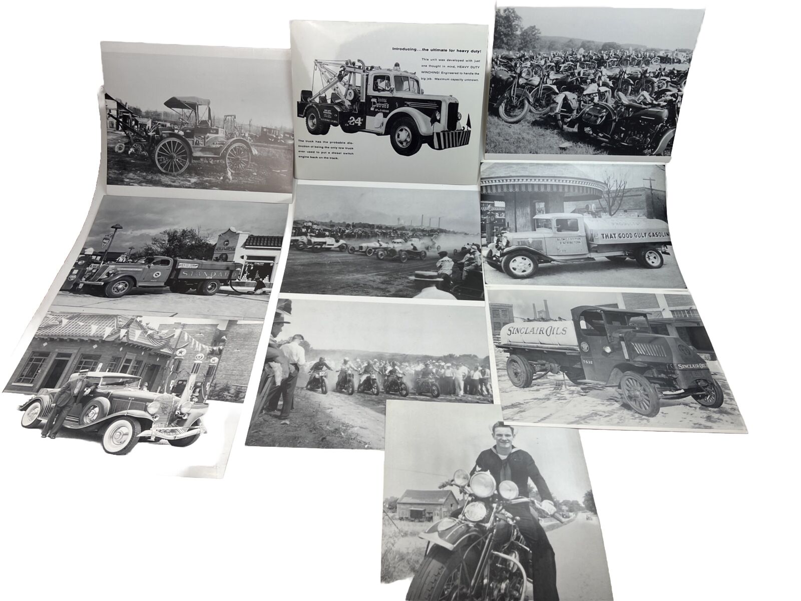 Vintage Early To Mid 1900s Reprint Photographs - Lot Of 10