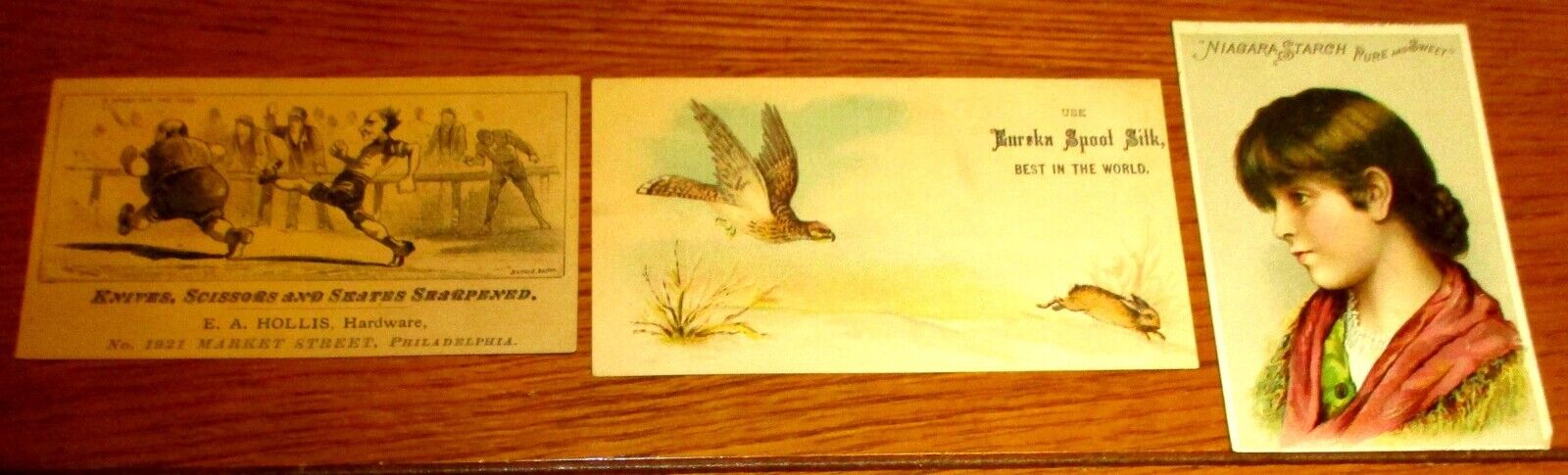 Vintage Advertising Trading Card Lot (25 dif.)  Circa 1800's & Early 1900's  #13
