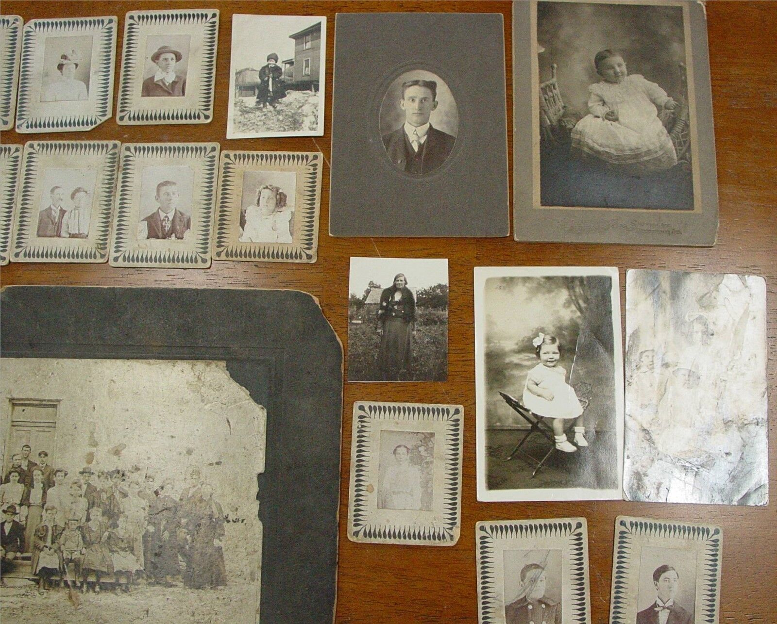 ANTIQUE PRIMITVE PHOTOS-LATE 1800'S -1900'S INDIANAPOLIS /GEIST / OAKLANDON AREA