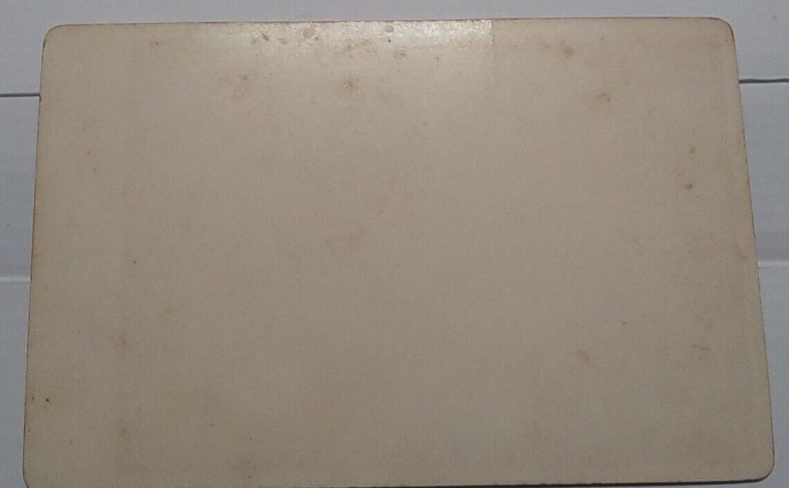 ANTIQUE VTG CIRCA 1800'S ERA B&W CABINET CARD PHOTO, VICTORIAN FAMILY 