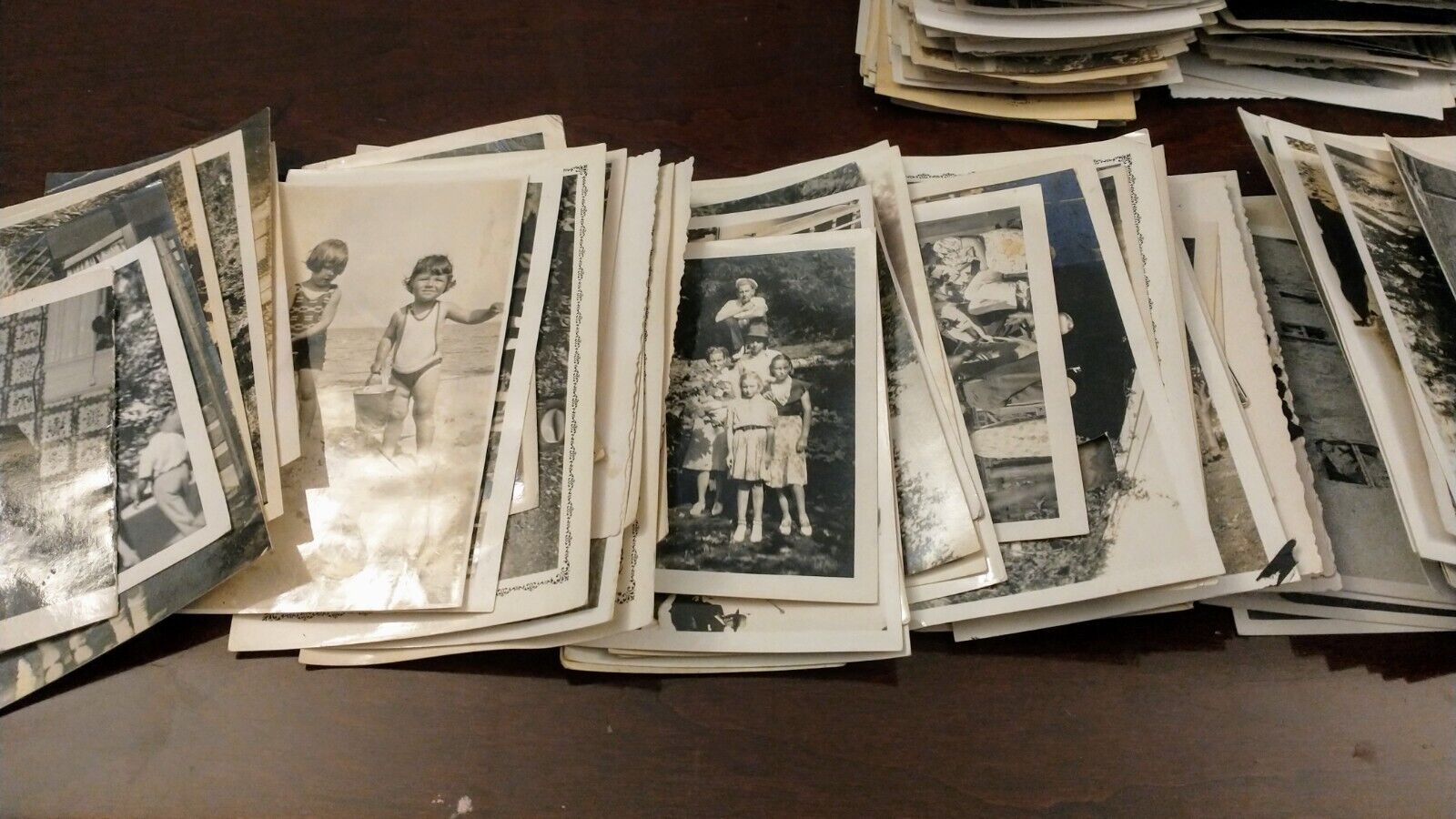 500+ Vintage Black & White Photos People and Places 1900s-1960s Antique Lot