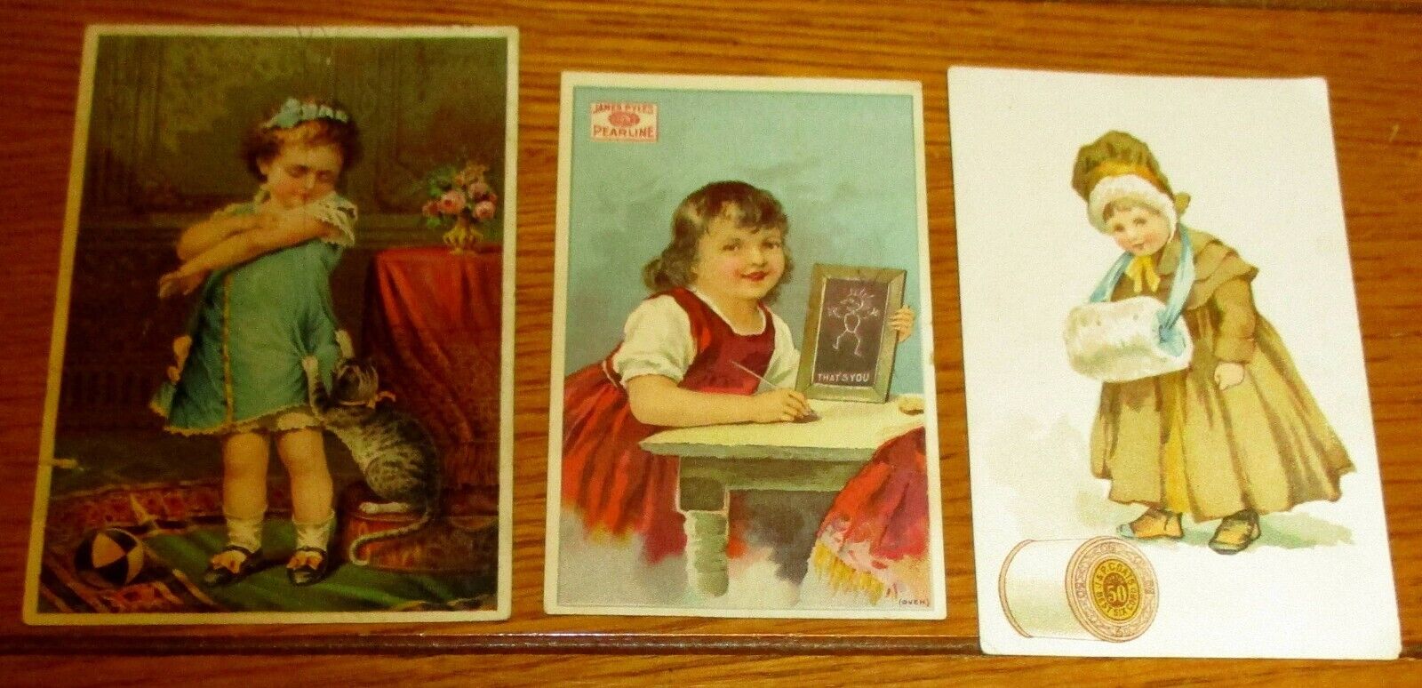 Vintage Advertising Trading Card Lot (26 diff.)  Circa 1800's and early 1900's
