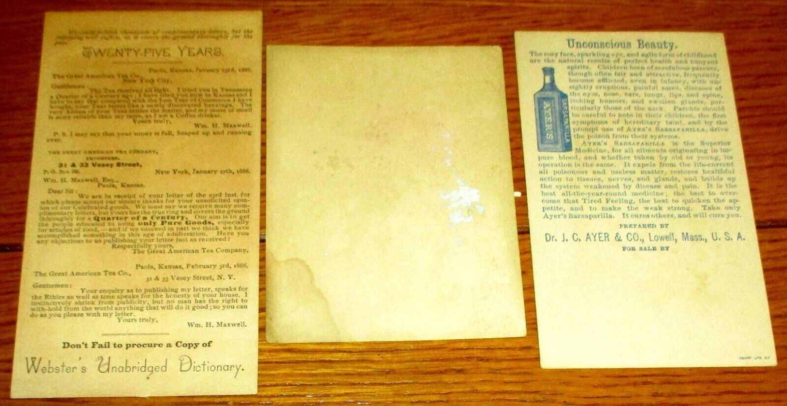 Vintage Advertising Trading Card Lot (28 dif.)  Circa 1800's & Early 1900's  #12