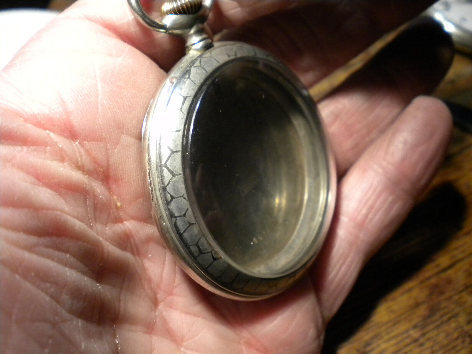 RARE-1900S-PAUL BOUVIER-SWISS-NEILLO ENAMEL-POCKETWATCH CASE