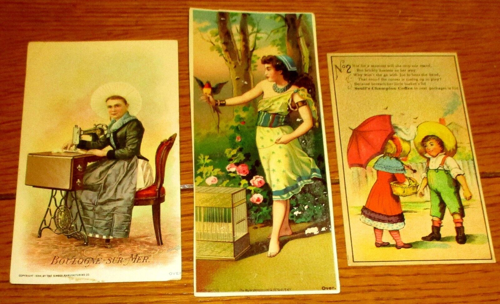 Vintage Advertising Trading Card Lot (27 diff.)  Circa 1800's & early 1900's  #1