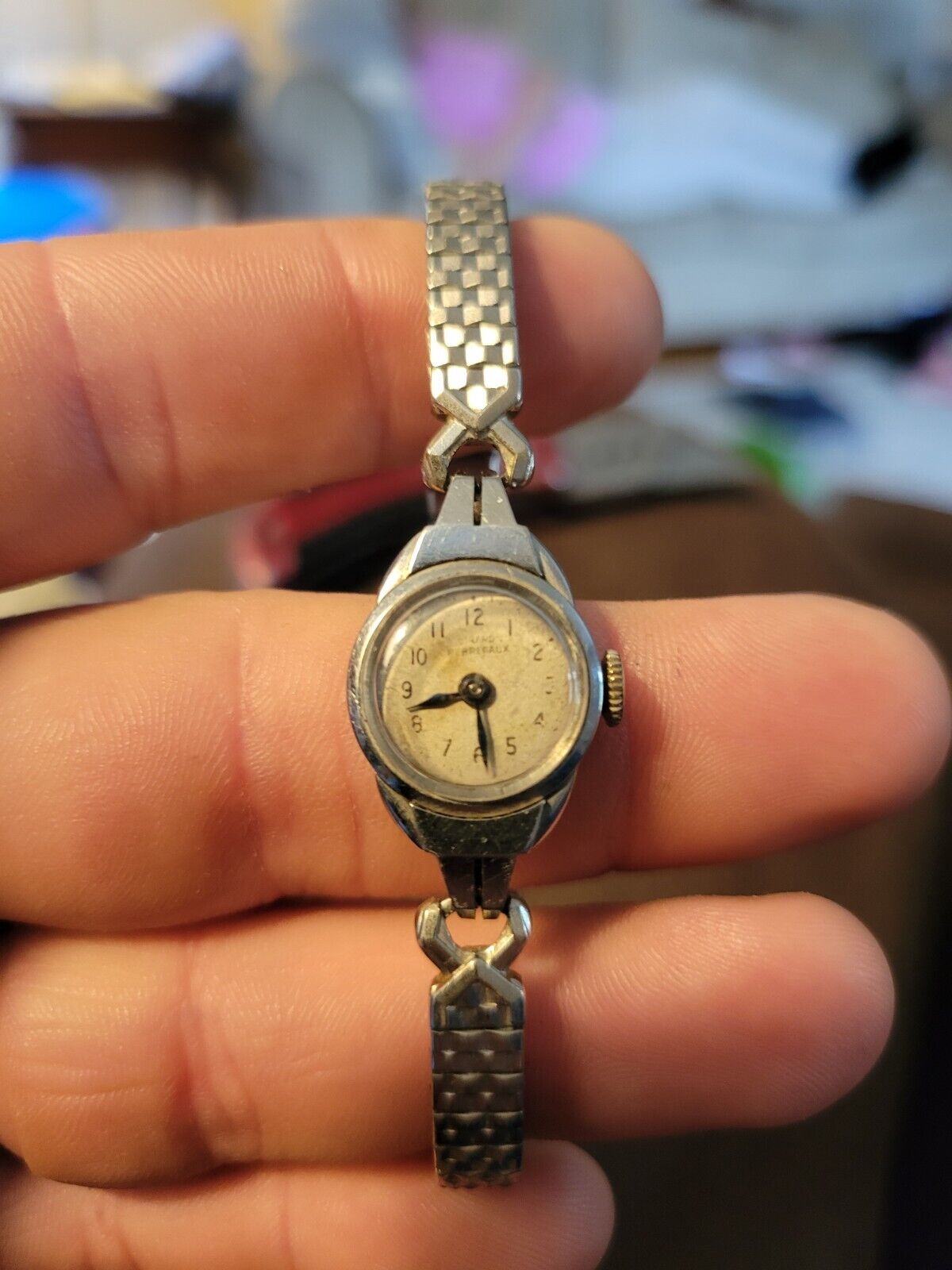 girard perregaux women Antique watch Running Original Staybrite Case