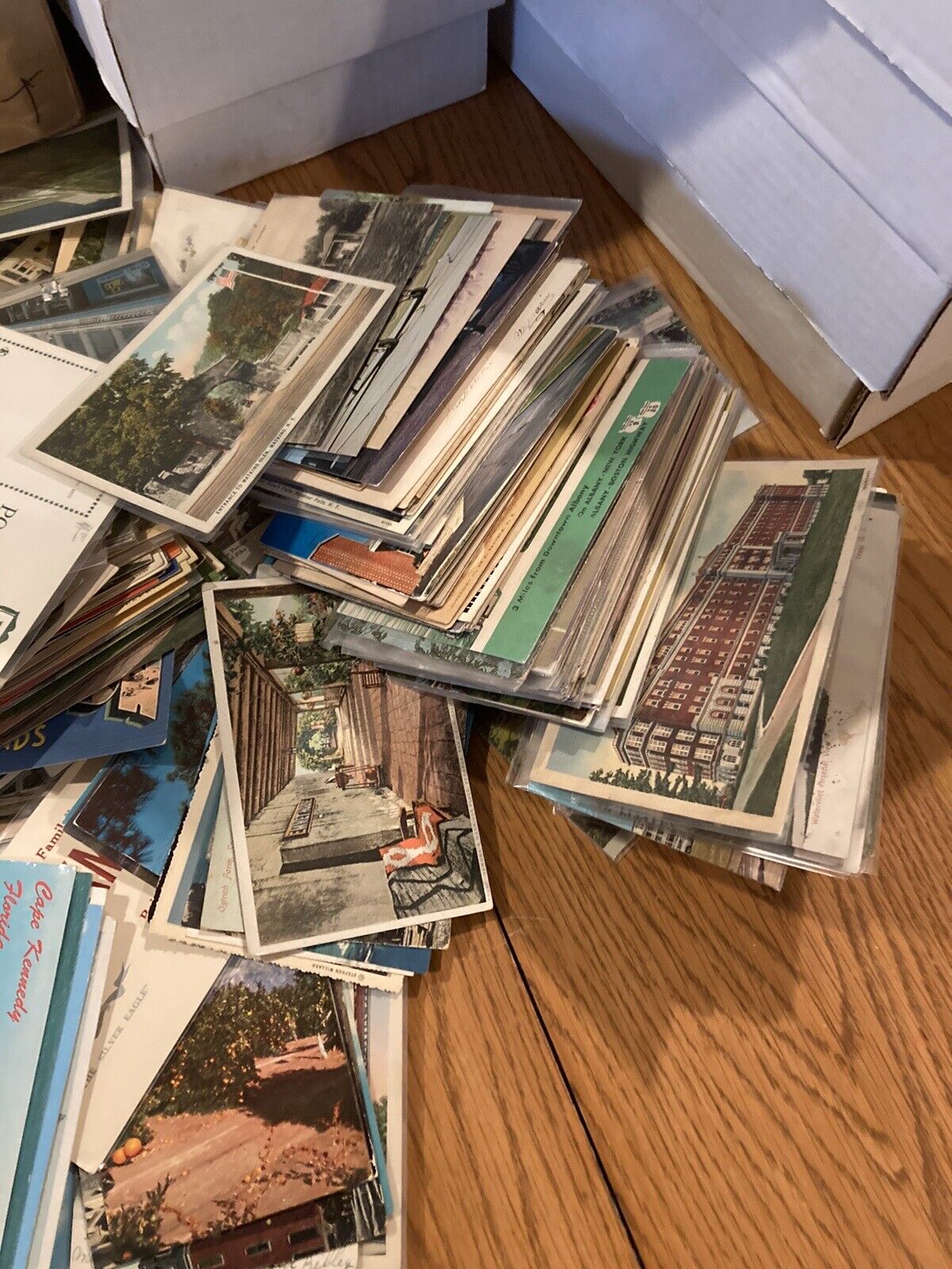 Random 125+ Vintage Postcard Lot - Early c1900's to 1970's Mixed Variety
