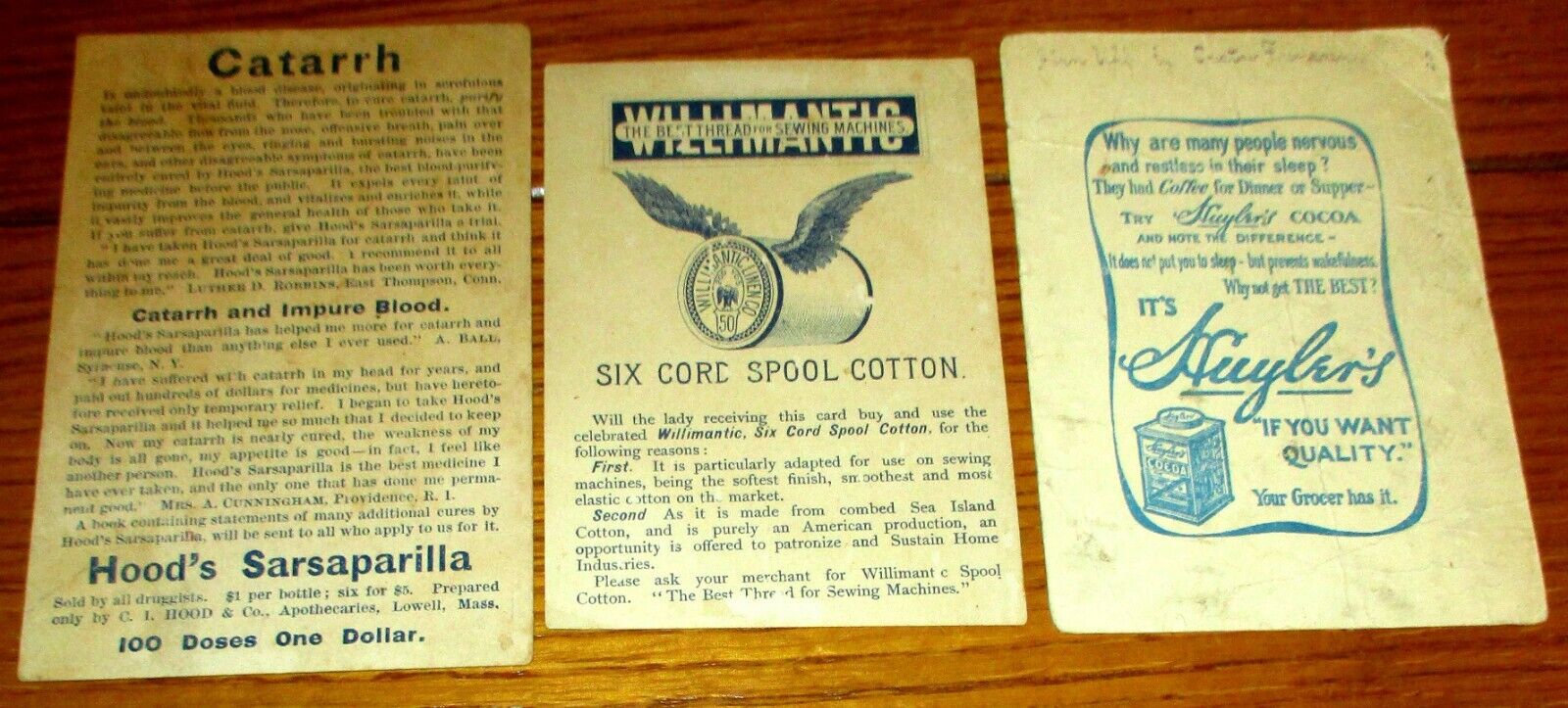 Vintage Advertising Trading Card Lot (27 diff.)  Circa 1800's & early 1900's  #6