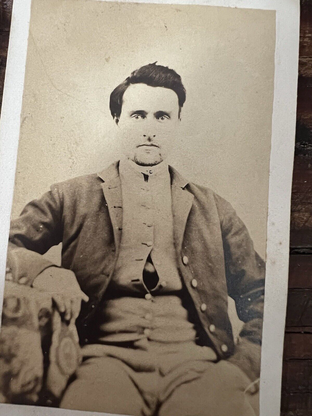 Antique 1800’s CDV Photograph - Harrison Law - Indiana Pennsylvania