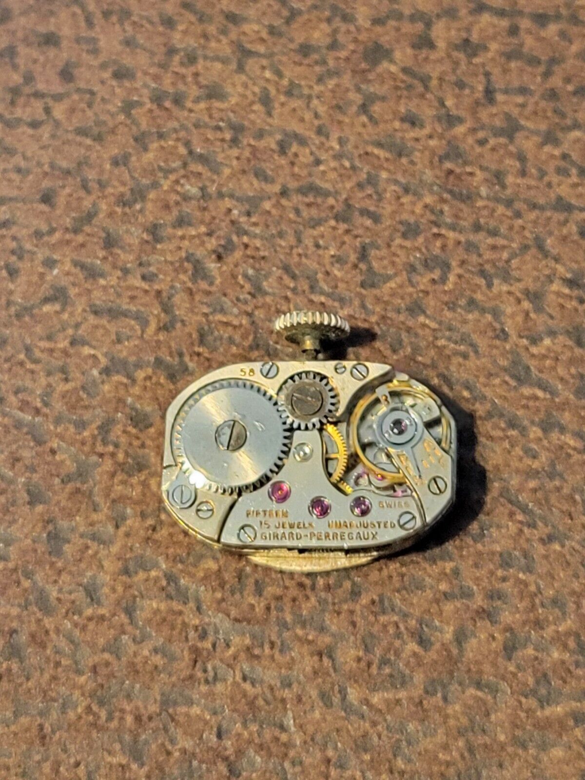 girard perregaux women Antique watch Running Original Staybrite Case